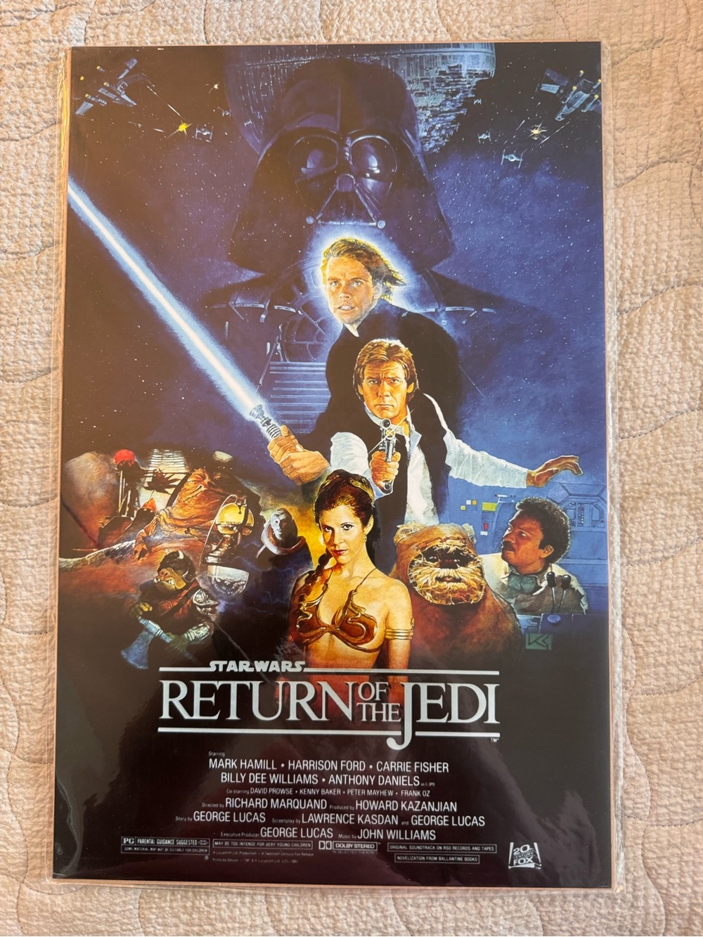 Star Wars Return of the Jedi Movie Poster Print - New Sealed